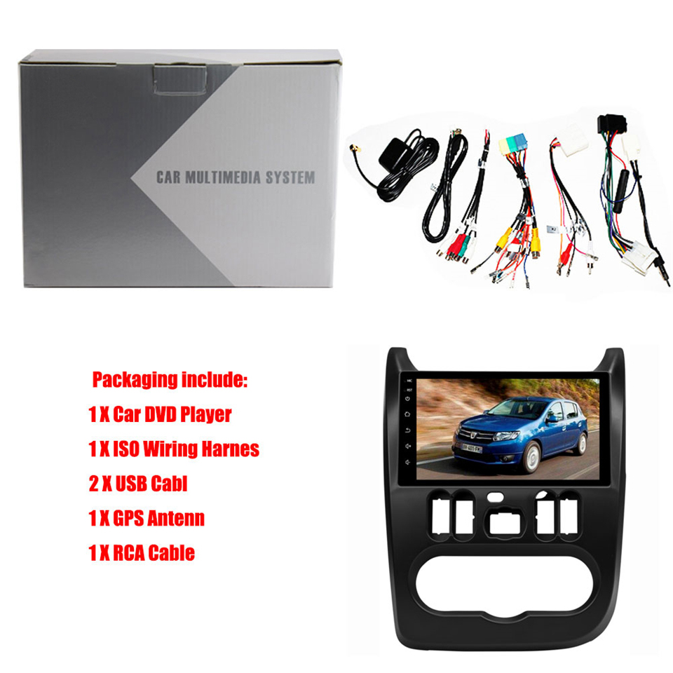 Auto Multimedia Player For Renault Dacia/Sandero 2008-2012