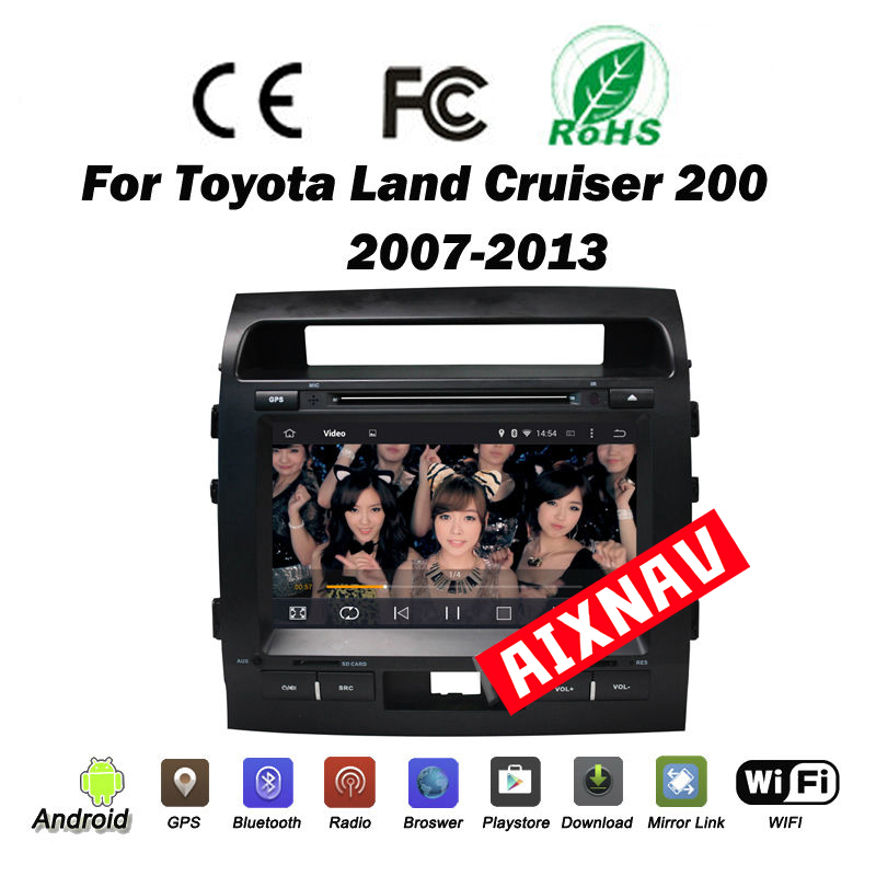 Auto Multimedia Player For Toyota Land Cruiser 2007-2015