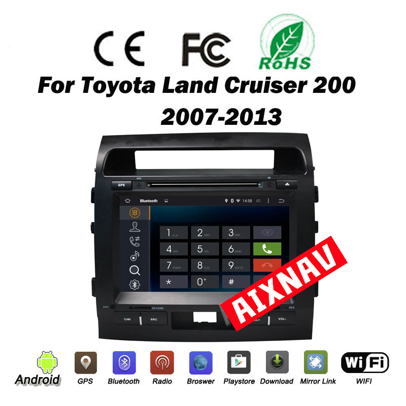 Auto Multimedia Player For Toyota Land Cruiser 2007-2015