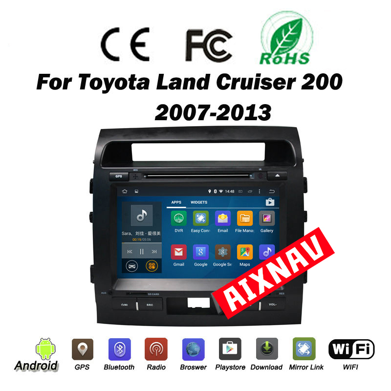 Auto Multimedia Player For Toyota Land Cruiser 2007-2015