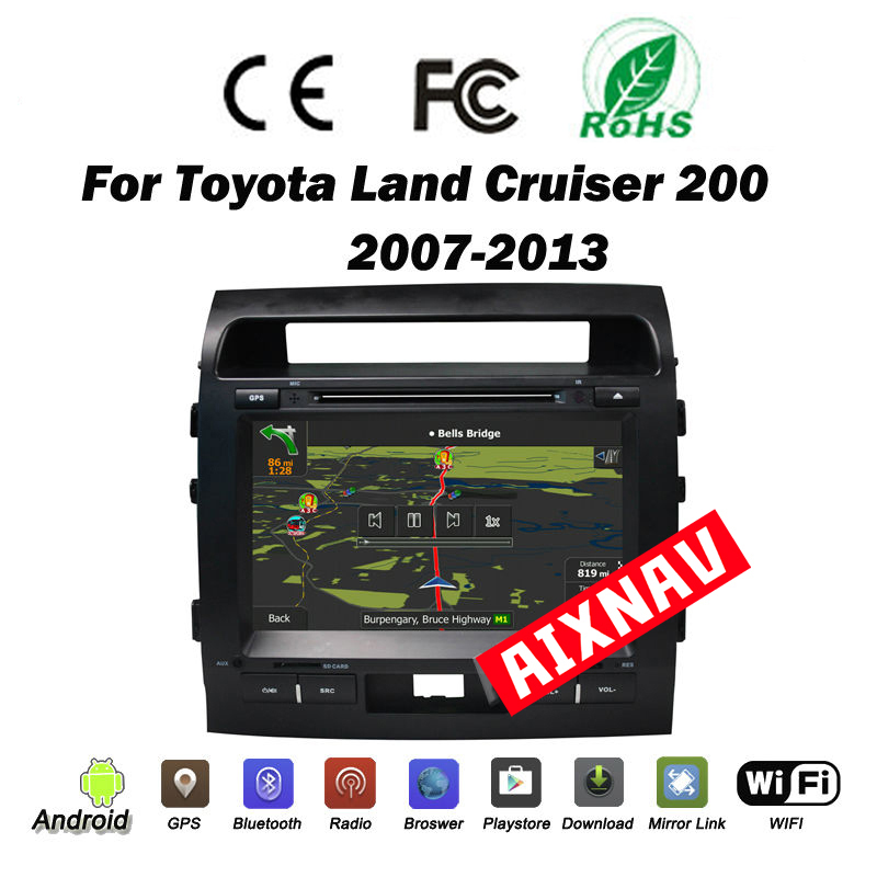 Auto Multimedia Player For Toyota Land Cruiser 2007-2015