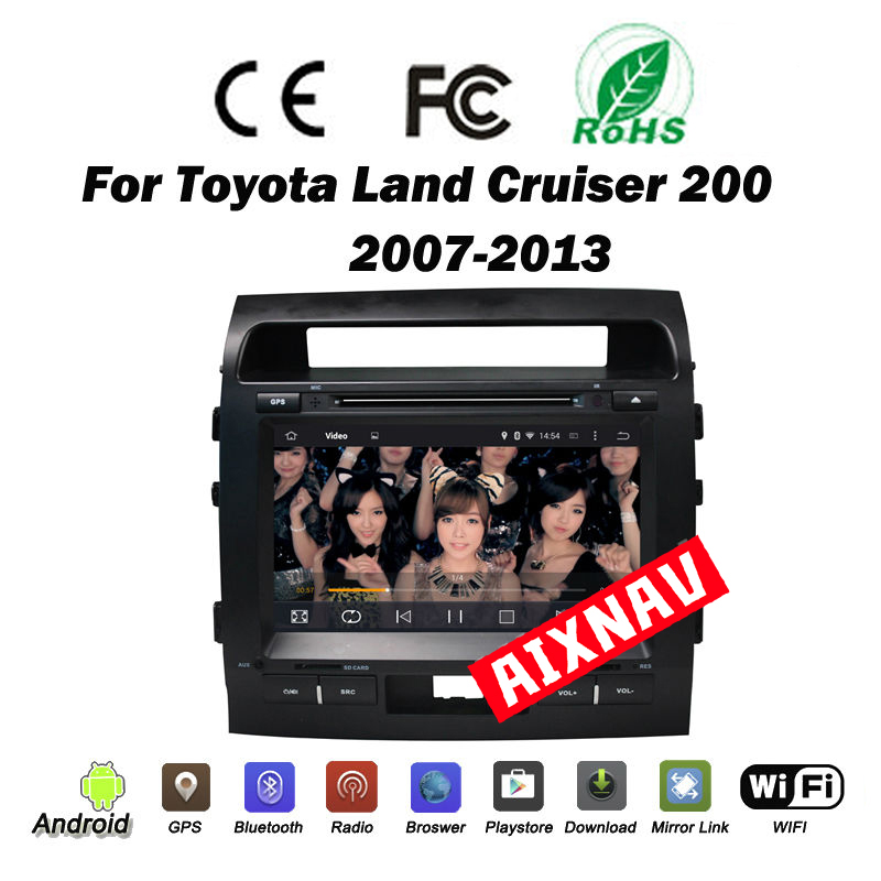 Auto Multimedia Player For Toyota land cruiser 2007-2013