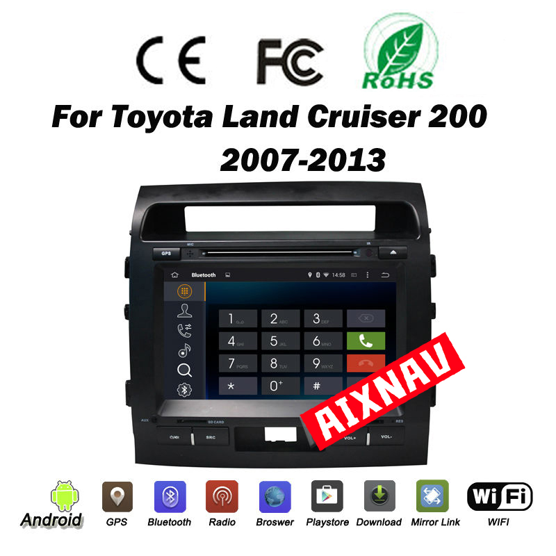Auto Multimedia Player For Toyota land cruiser 2007-2013