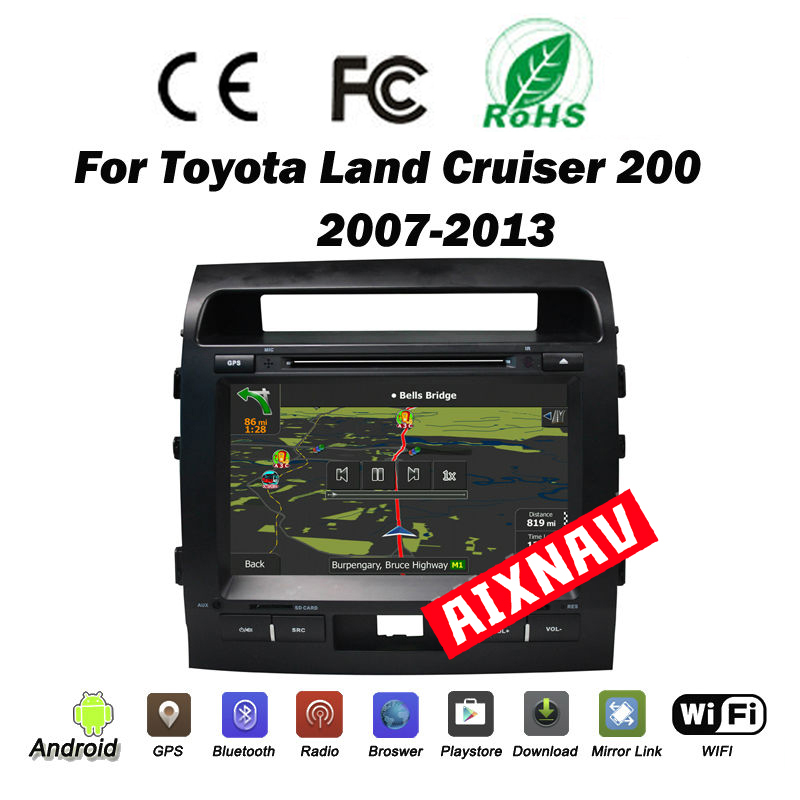Auto Multimedia Player For Toyota land cruiser 2007-2013