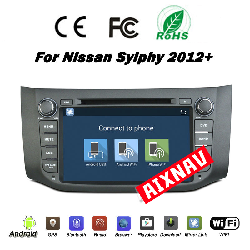 Auto Multimedia Player For Nissan sylphy/Sentra 2012-2015