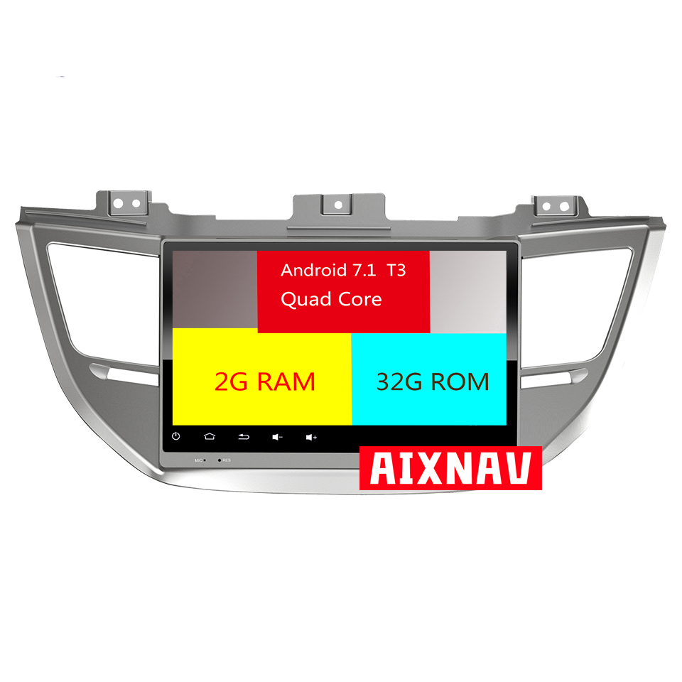 Auto Multimedia Player For Hyundai Tucson IX35 2015-2017