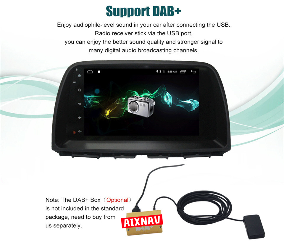Auto Multimedia Player For Mazda CX-5 2012-2015