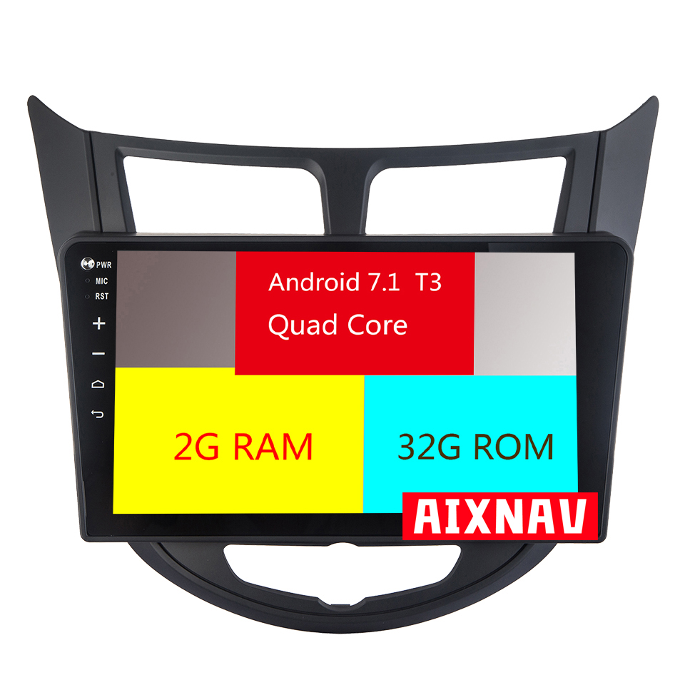Auto Multimedia Player For Hyundai Accent 2011