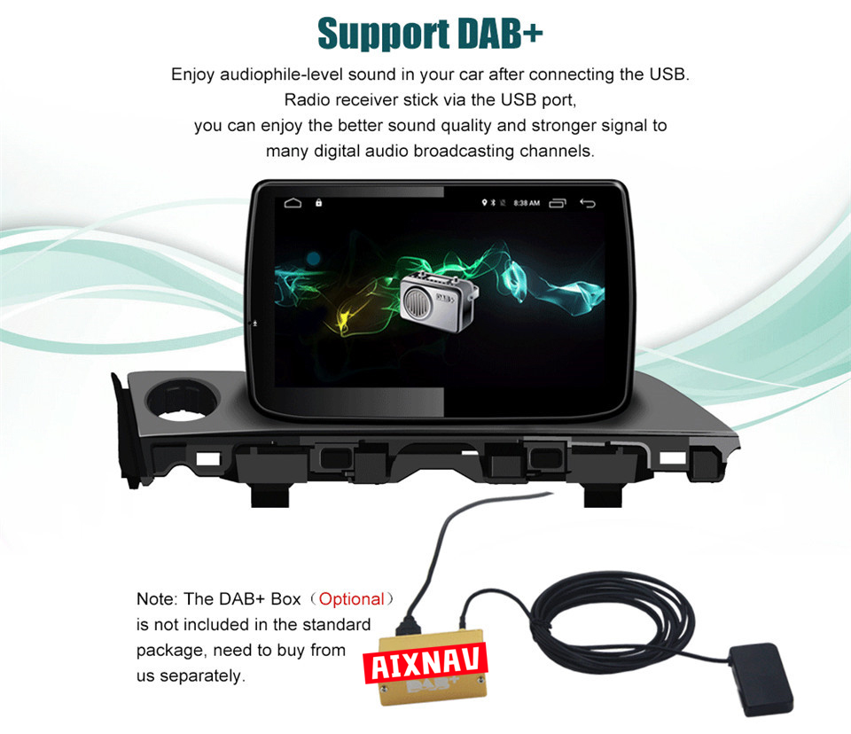 Auto Multimedia Player For Mazda 6 2016-2017