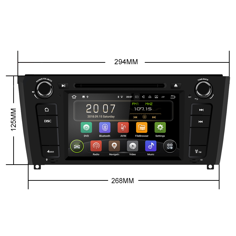 Auto Multimedia Player For BMW 320 328 3 Series E90 E91 E92 E93 2005-2012