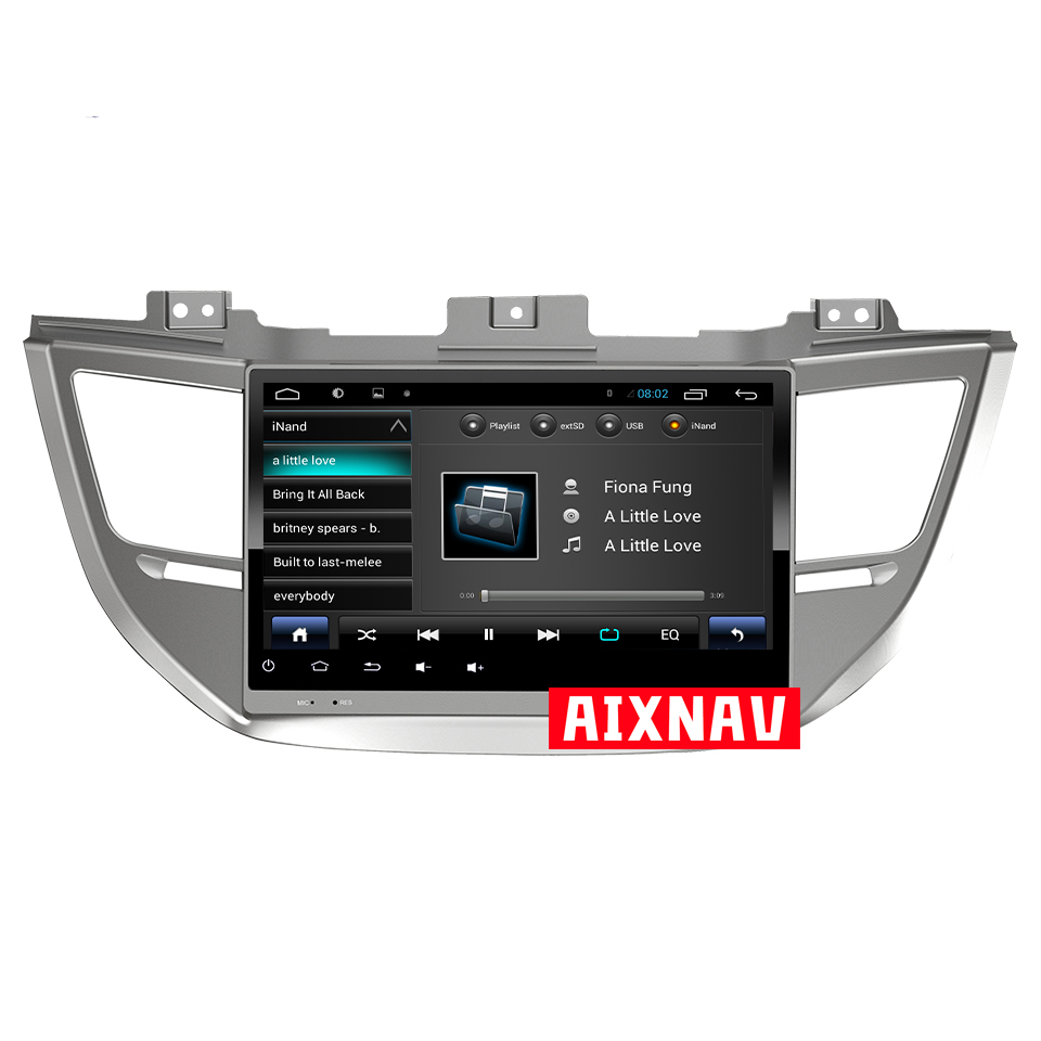Auto Multimedia Player For Hyundai Tucson IX35 2015-2017
