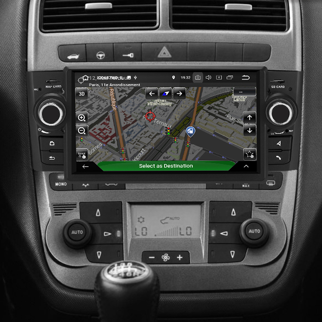 Auto Multimedia Player For Fiat Punto/Linea 2005-2011