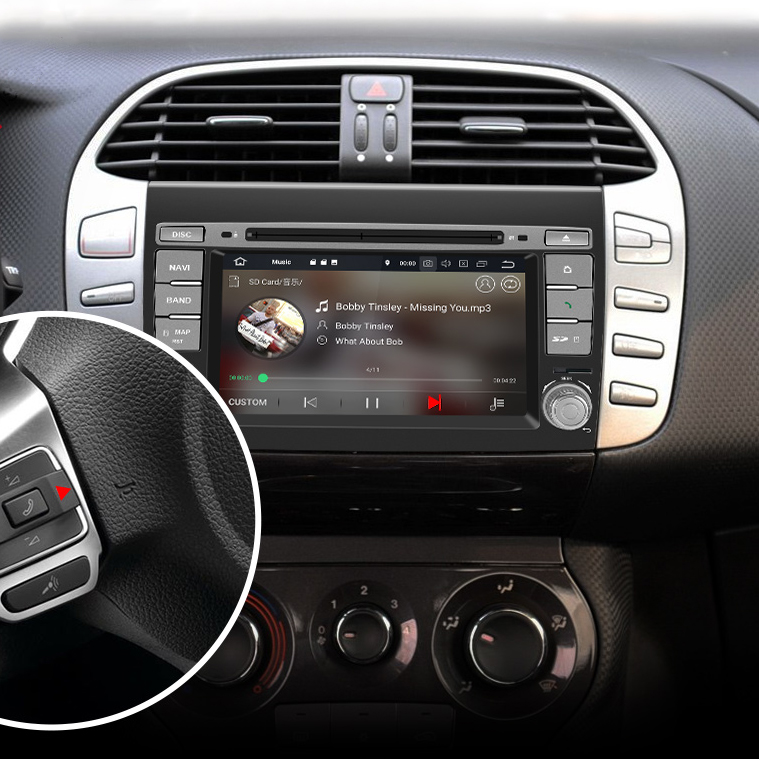Auto Multimedia Player For FIAT Bravo 2007-2012