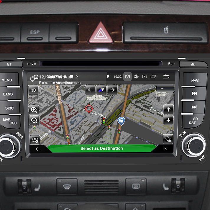 Auto Multimedia Player For Audi A6/S6/RS6 1997-2004