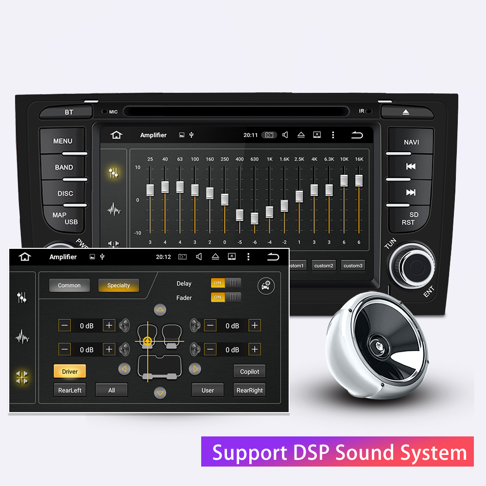 Auto Multimedia Player For Audi A6/S6/RS6 1997-2004