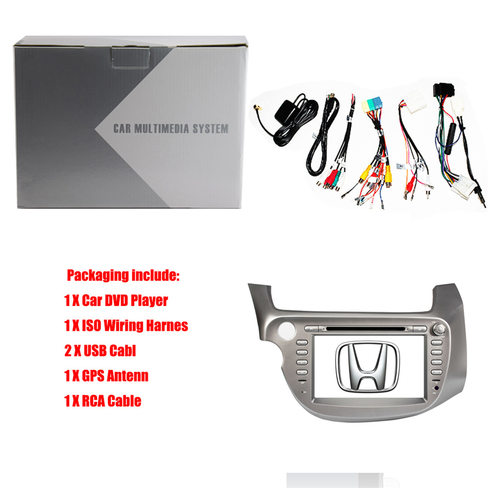 Auto Multimedia Player For honda Fit 2009-2013