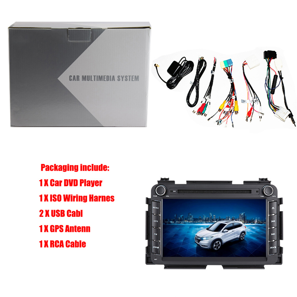 Auto Multimedia Player For honda HRV VEZEL 2013-2017