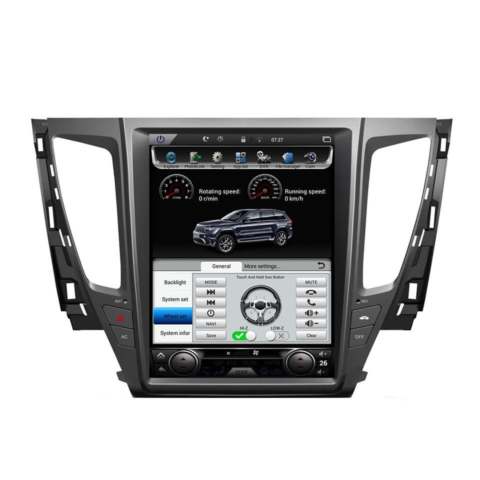 Auto Multimedia Player For Mitsubishi Pajero 2016