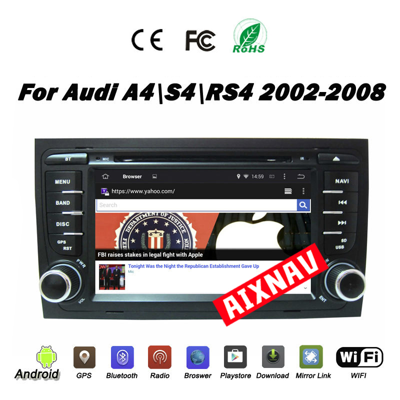Auto Multimedia Player For Audi A4/S4/RS4 2002-2008