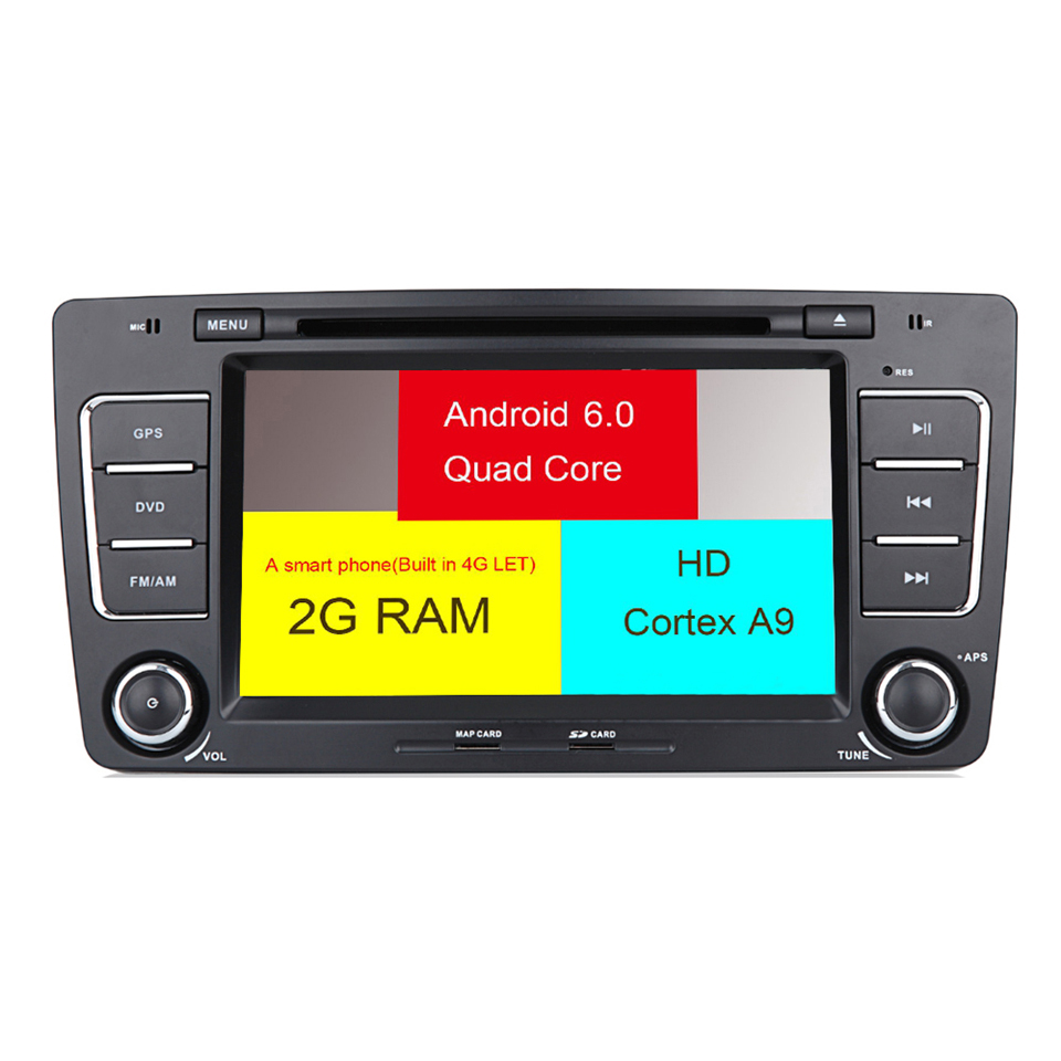 Auto Multimedia Player For Skoda Octavia 2009-2012