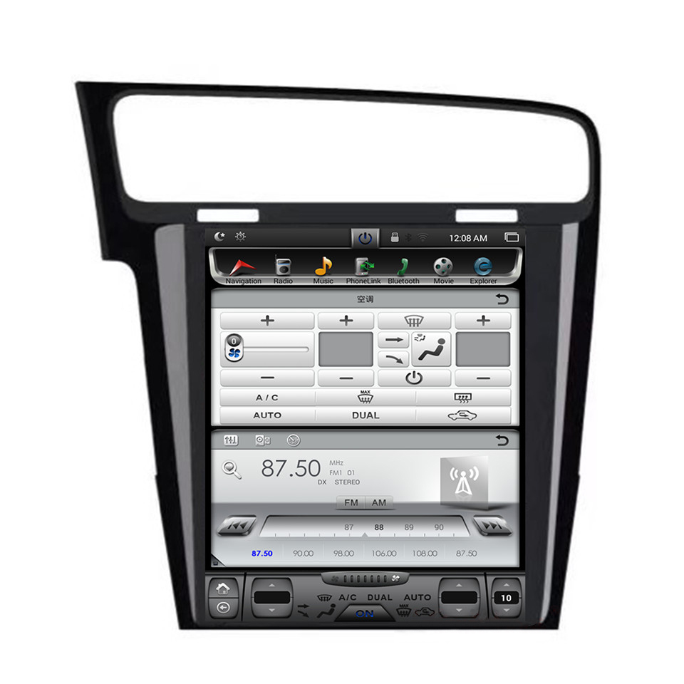 Auto Multimedia Player For Volkswagen Golf 7 2013-2015