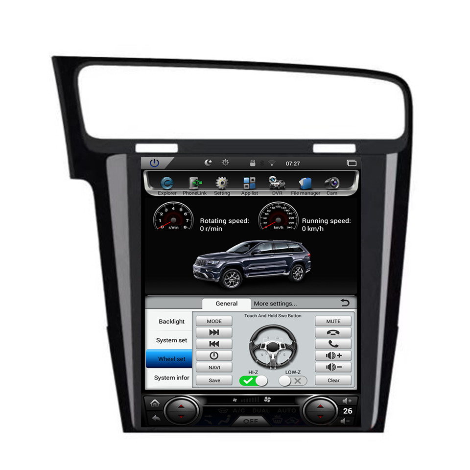 Auto Multimedia Player For Volkswagen Golf 7 2013-2015