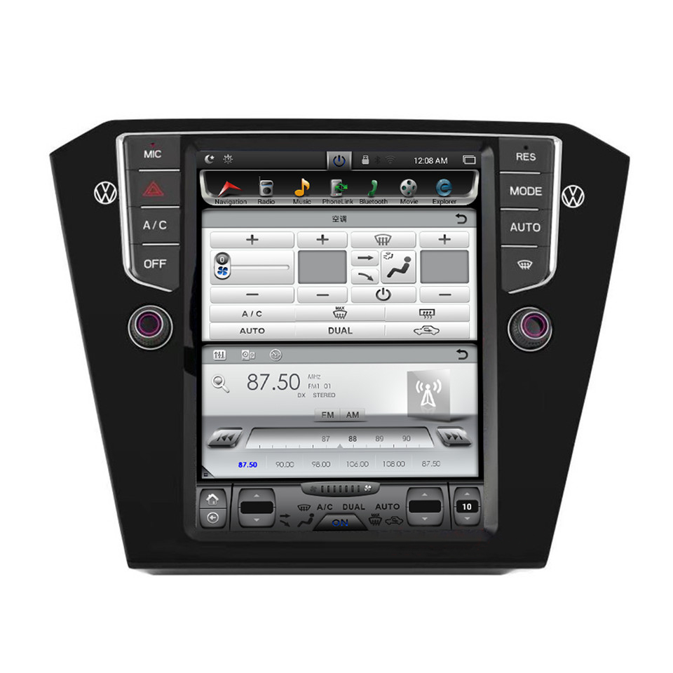 Auto Multimedia Player For Volkswagen Passat 2015-2017