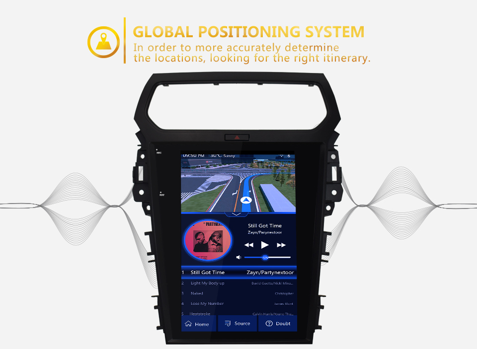 Auto Multimedia Player For ford Explorer 2013-2016