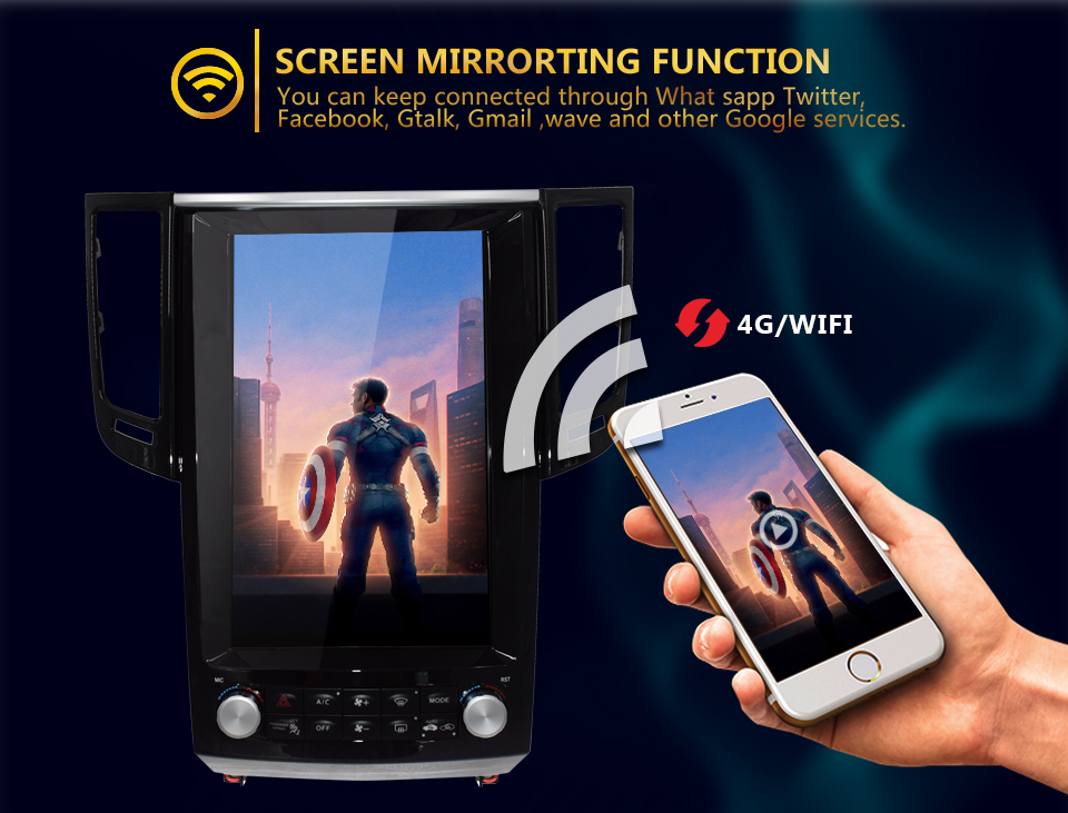 Auto Multimedia Player For Infiniti FX35 2009-2010