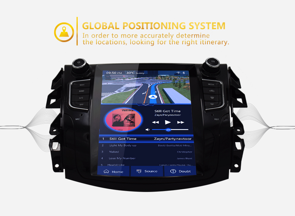 Auto Multimedia Player For NISSAN NAVARA 2017-2019