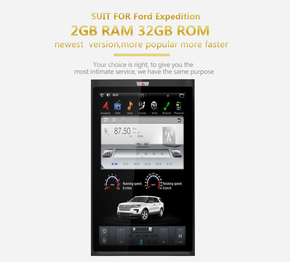 Auto Multimedia Player For Ford expedition 2007-2017