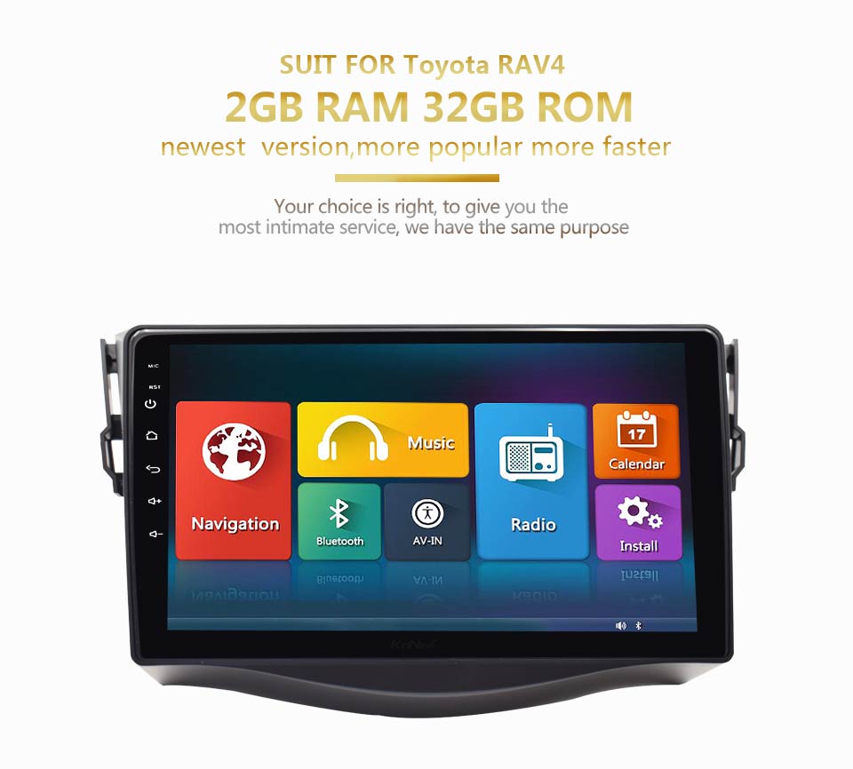 Auto Multimedia Player For Toyota RAV4 2007-2013