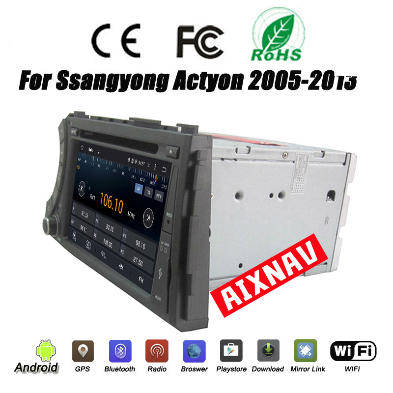Auto Multimedia Player For SsangYong Kyron /Actyon Sports 2005-2013