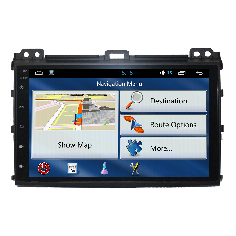 Auto Multimedia Player For Toyota Prado 2002-2009