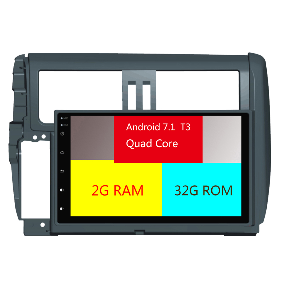 Auto Multimedia Player For Toyota Prado 2010-2013