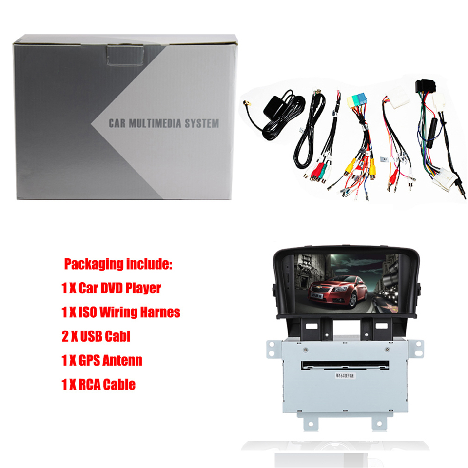 Auto Multimedia Player For Chevrolet Cruze 2008-2012