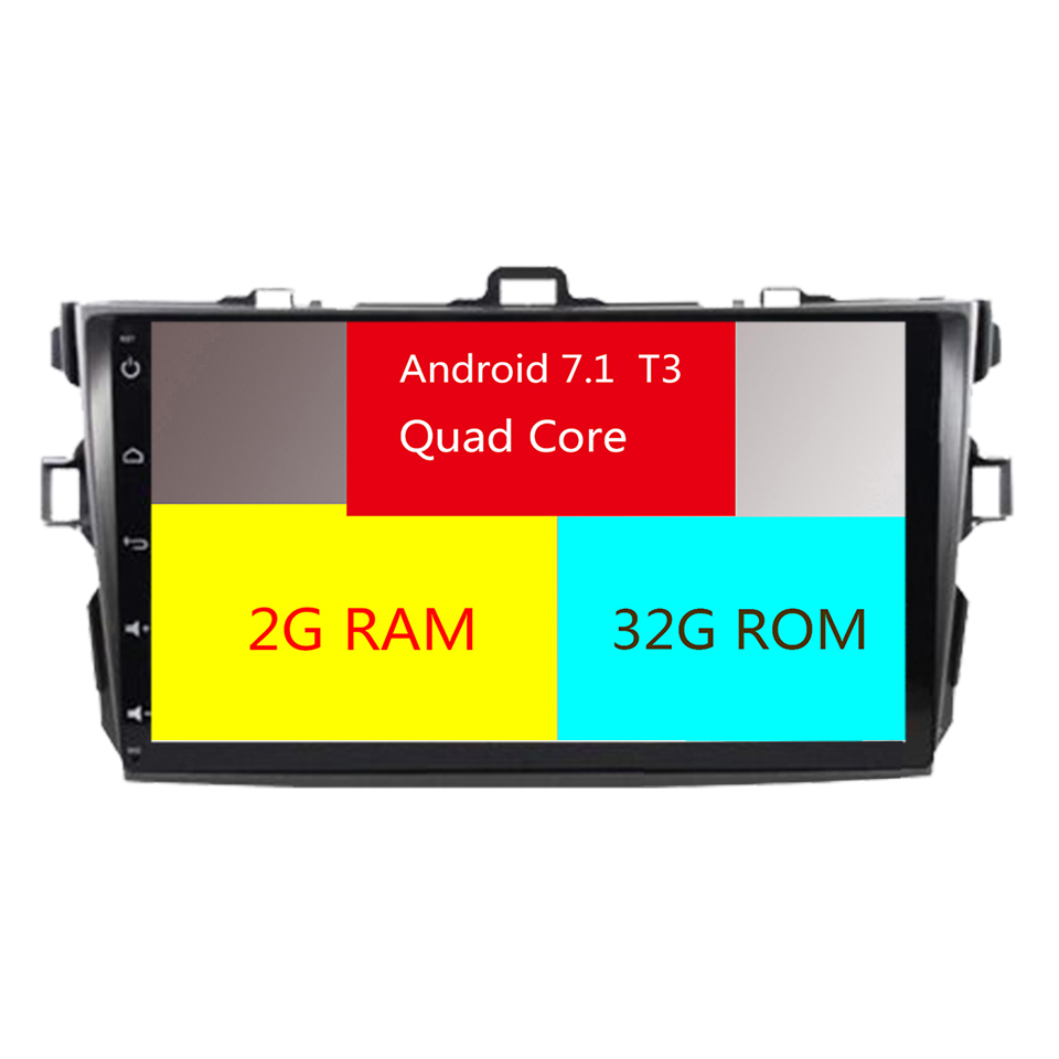 Auto Multimedia Player For Toyota Corolla 2006-2011