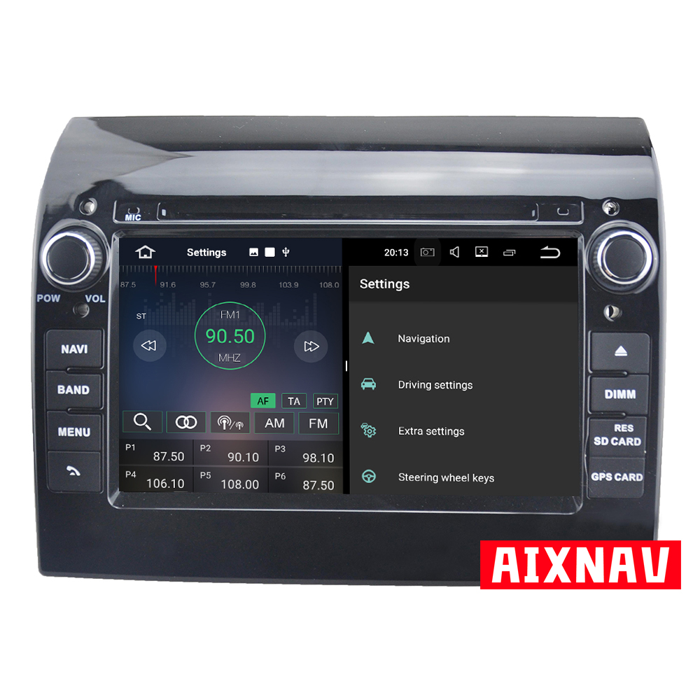 Auto Multimedia Player For FIAT Ducato 2007-2016