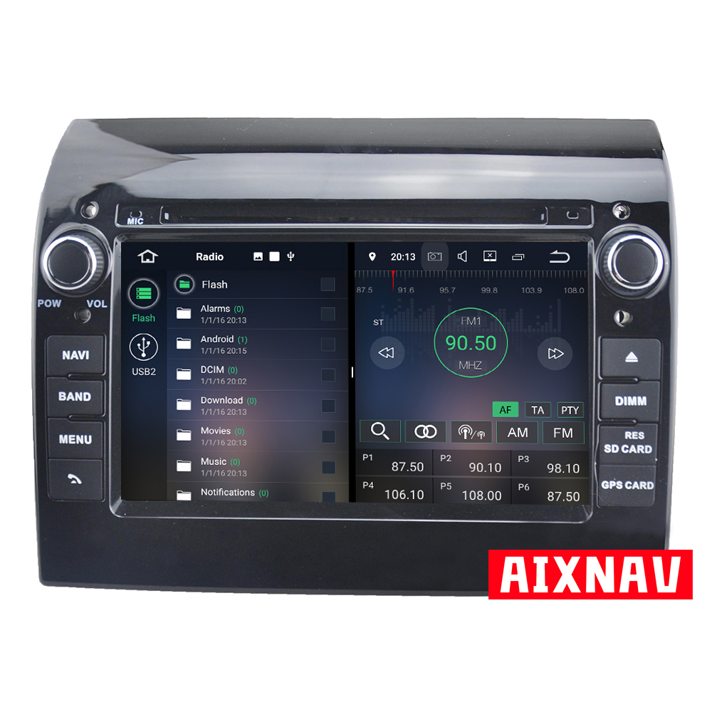 Auto Multimedia Player For FIAT Ducato 2007-2016