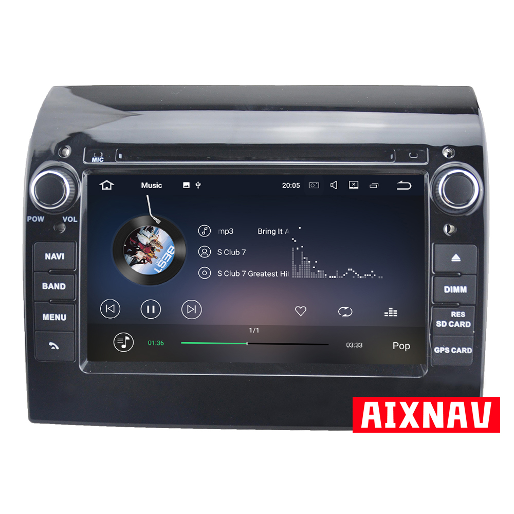 Auto Multimedia Player For FIAT Ducato 2007-2016