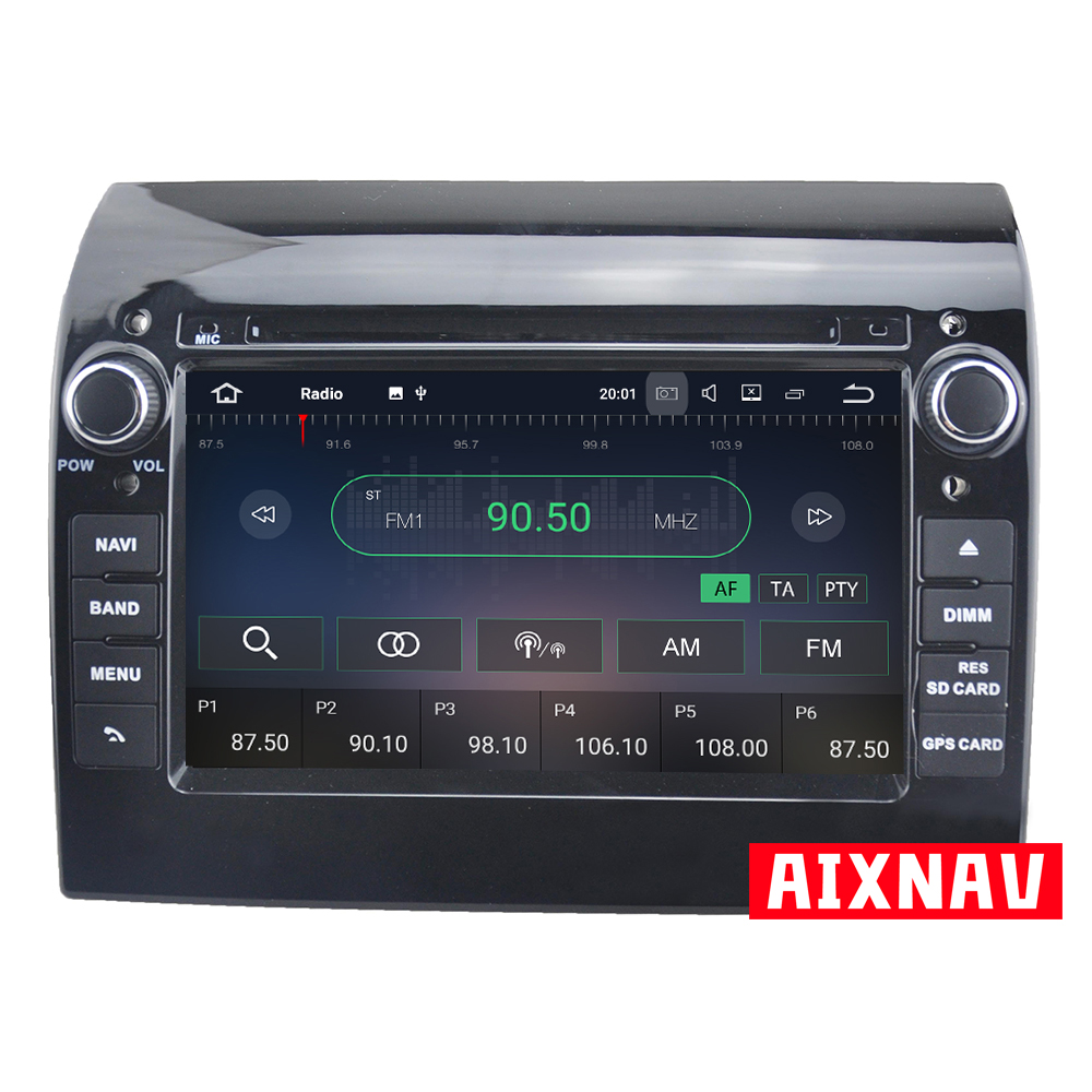 Auto Multimedia Player For FIAT Ducato 2007-2016