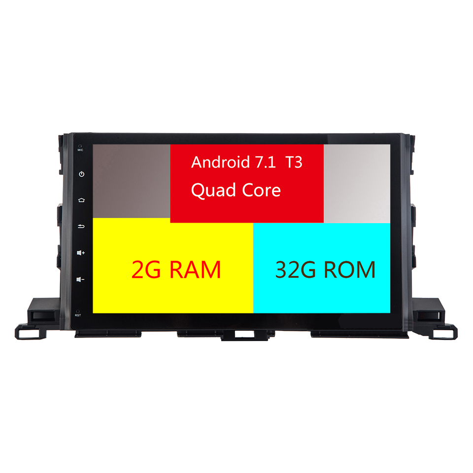 Auto Multimedia Player For Toyota Highlander 2015