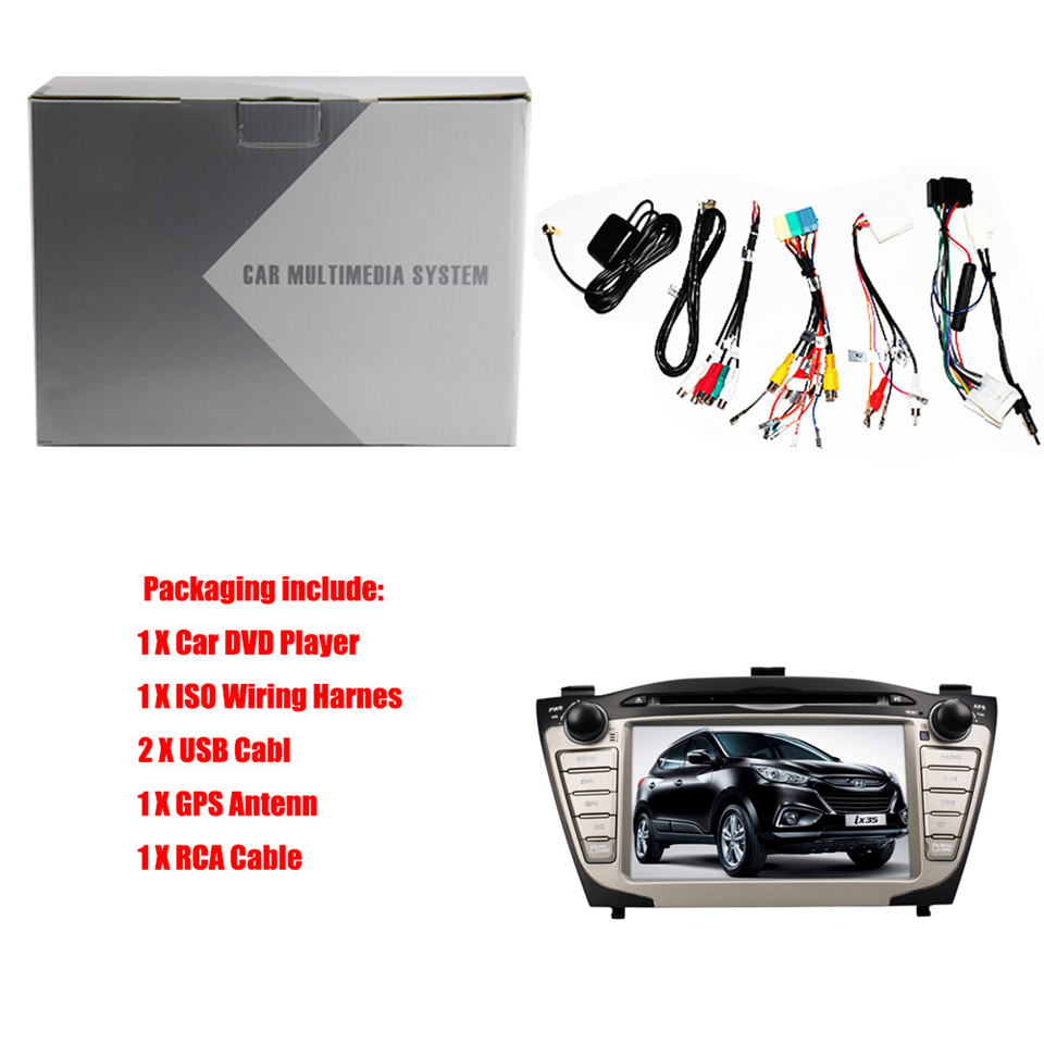 Auto Multimedia Player For Hyundai IX35 2009-2011