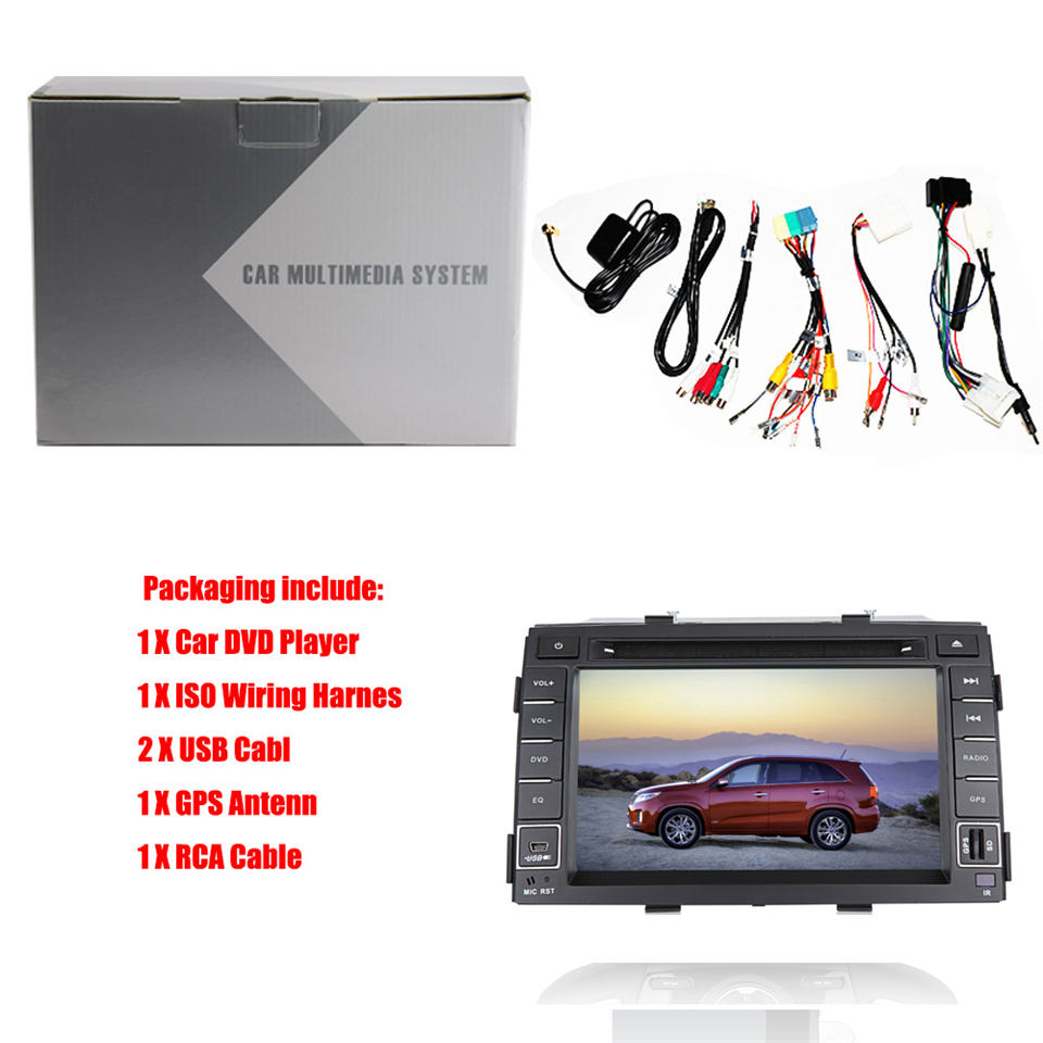Auto Multimedia Player For Kia Sorento 2010-2012