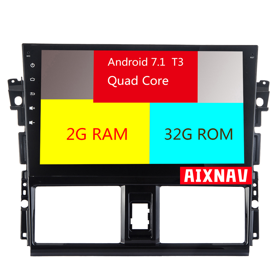 Auto Multimedia Player For Toyota Vios Yaris 2013-2015