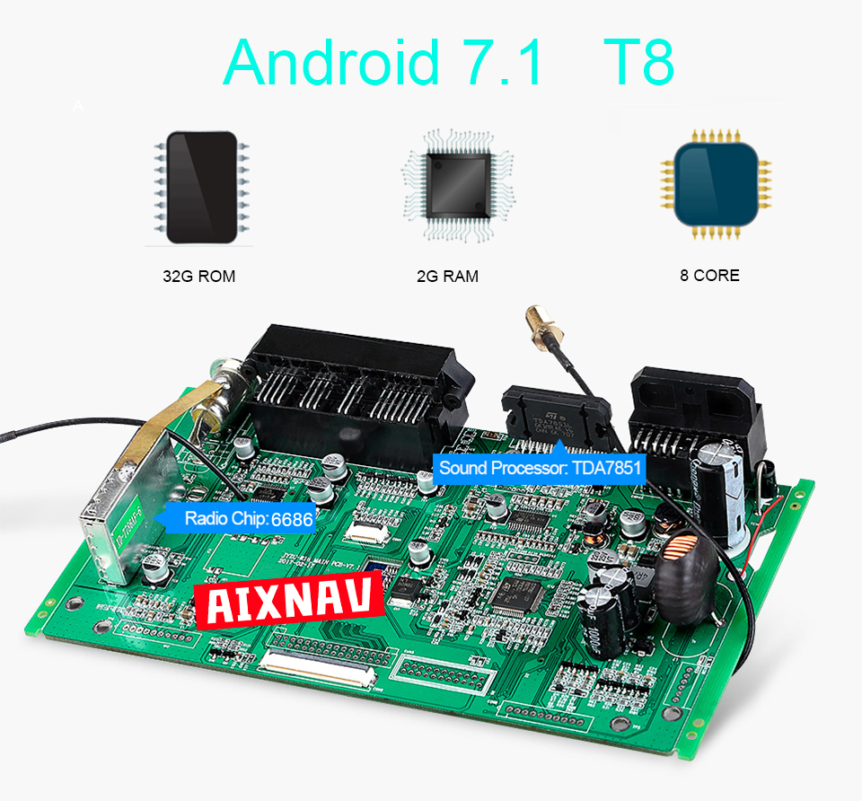 Auto Multimedia Player For Toyota Vios Yaris 2013-2015