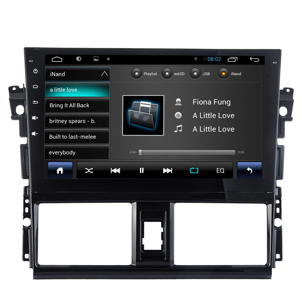 Auto Multimedia Player For Toyota Vios Yaris 2013-2015