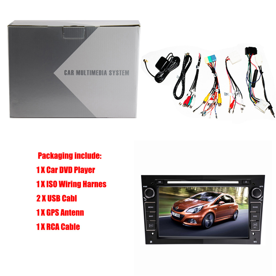 Auto Multimedia Player For Opel ANTARA/VECTRA/ZAFIRA/CORSA/MERIVA/ASTRA 2004-2011