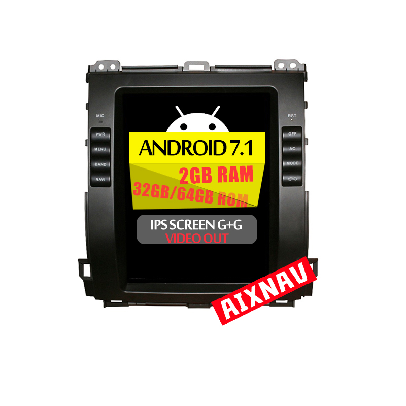 Auto Multimedia Player For Toyota Prado 2002-2009