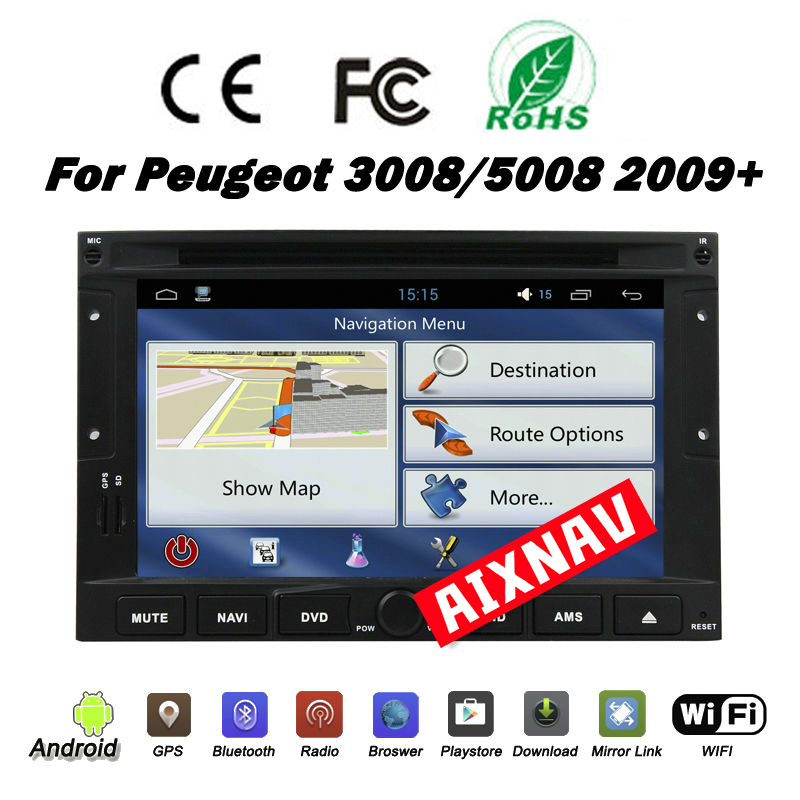Auto Multimedia Player For Peugeot 3008 2009-2016